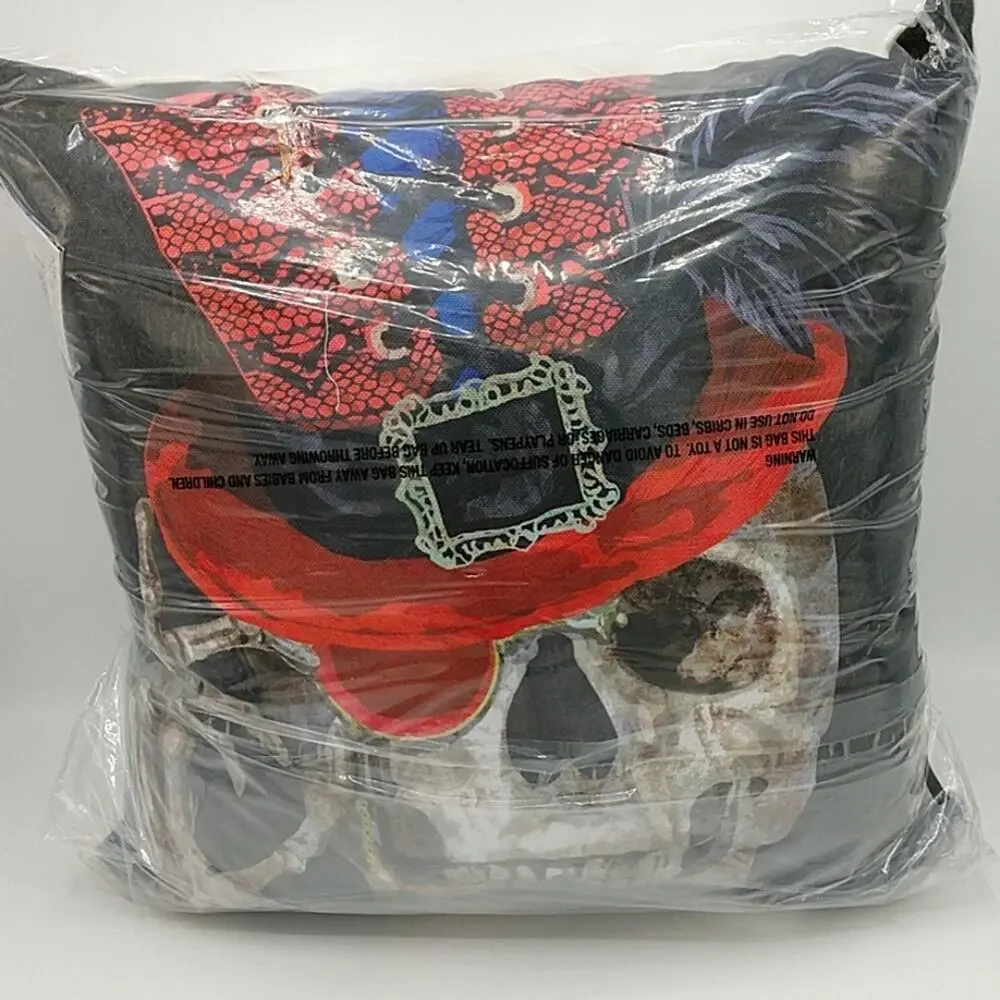 Skullastic Steampunk Skeleton Pillow 18x18